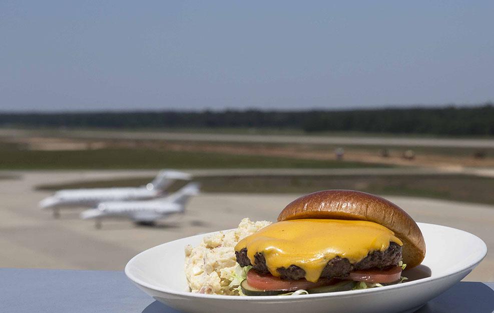 Our delicious American hamburger