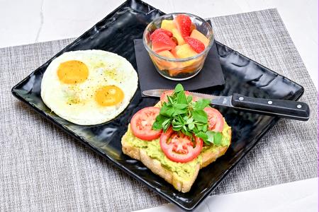 Avocado & Egg Toast*