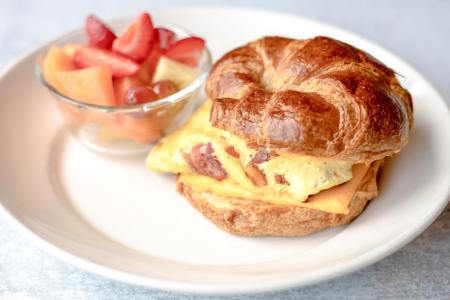 Breakfast Croissant Sandwich*