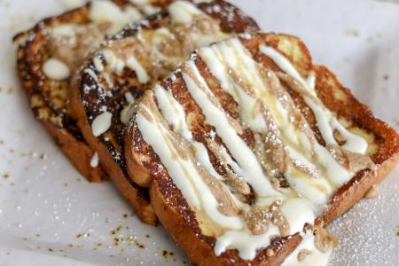 Cinnamon Roll French Toast