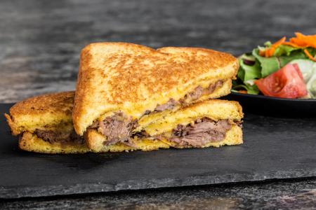 Pot Roast Grilled Cheese