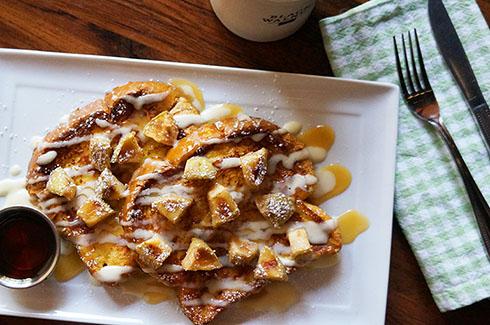 Caramel Apple French Toast