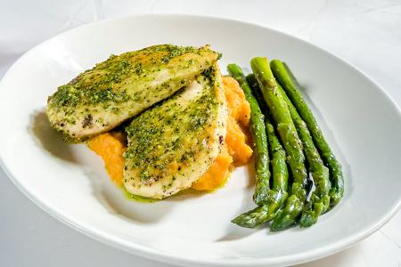Grilled Pesto Chicken