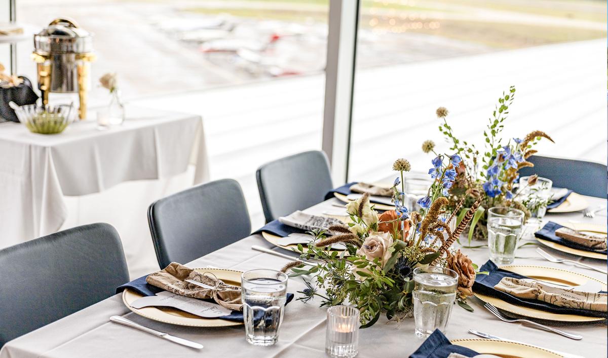Event Setup in Main Dining Area