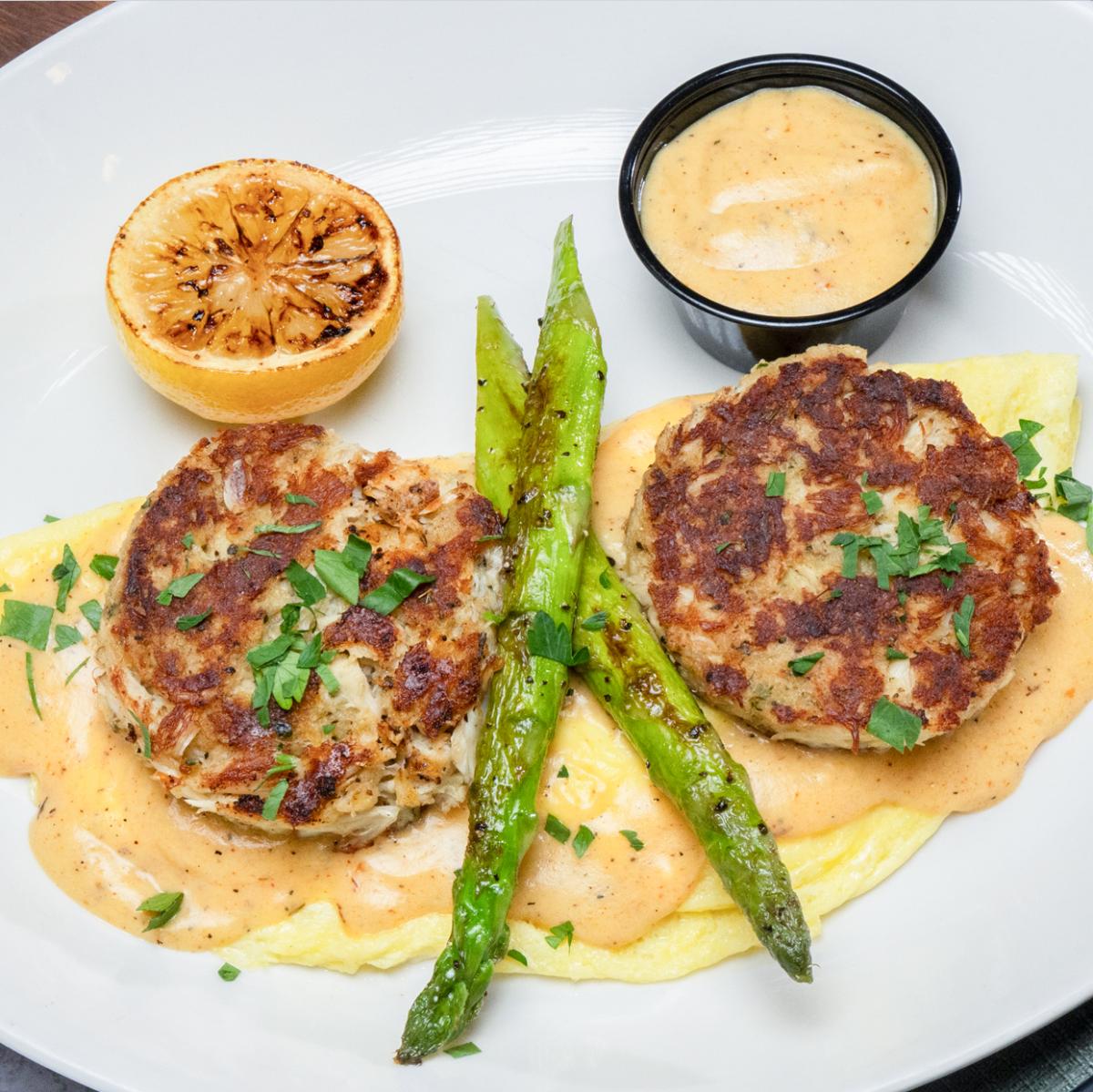 *NEW* Crab Cake Omelet