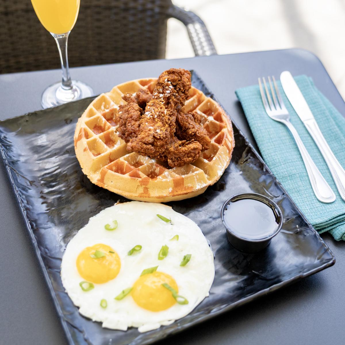 Nashville Hot Chicken & Waffles