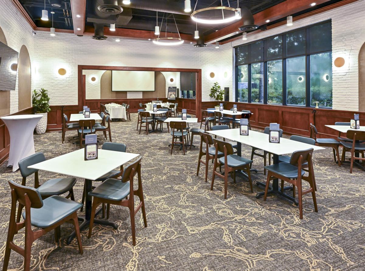 The Kennedy and The Estella banquet rooms.