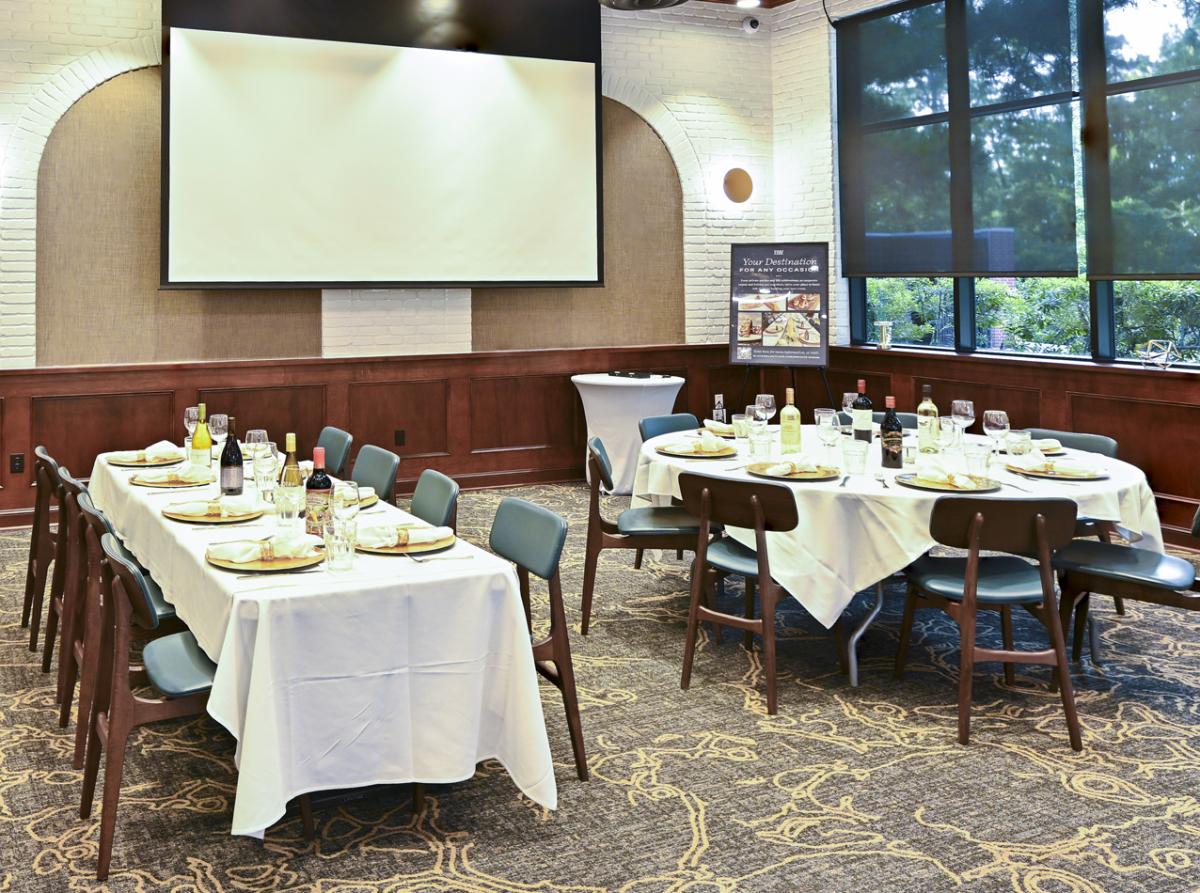 Reserve this private dining room at BW restaurant in The Woodlands