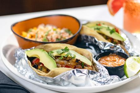 Veggie-Fajita Tacos
